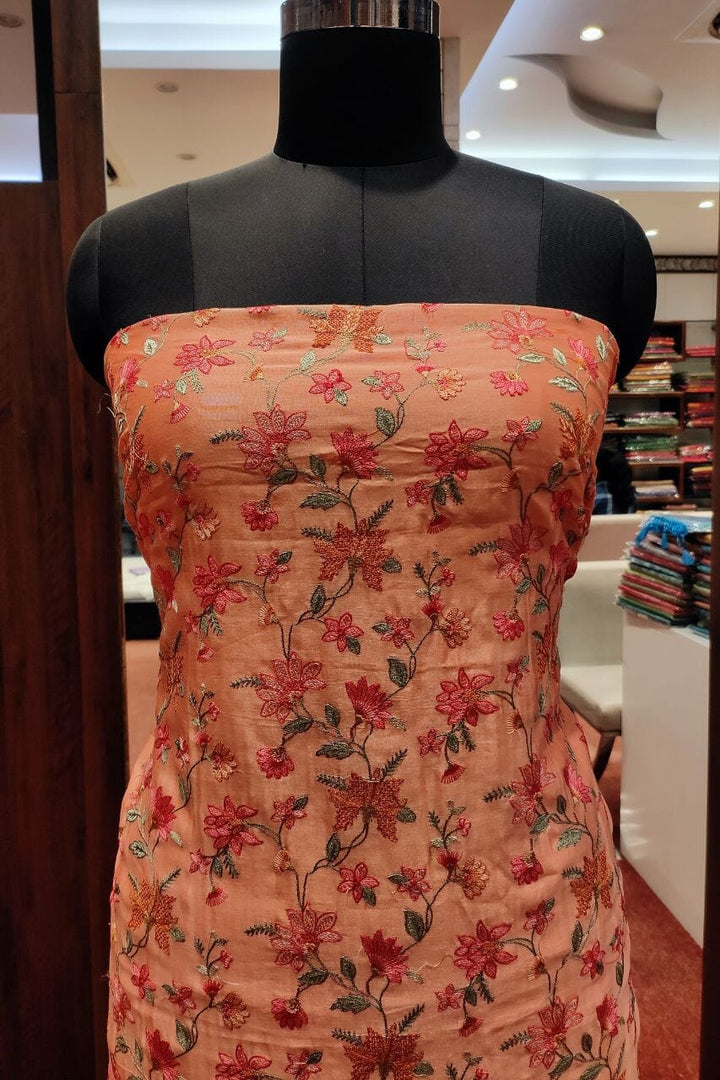 Suit Piece In Crepe Silk