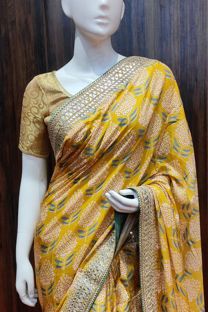 Tussar Georgette Saree 