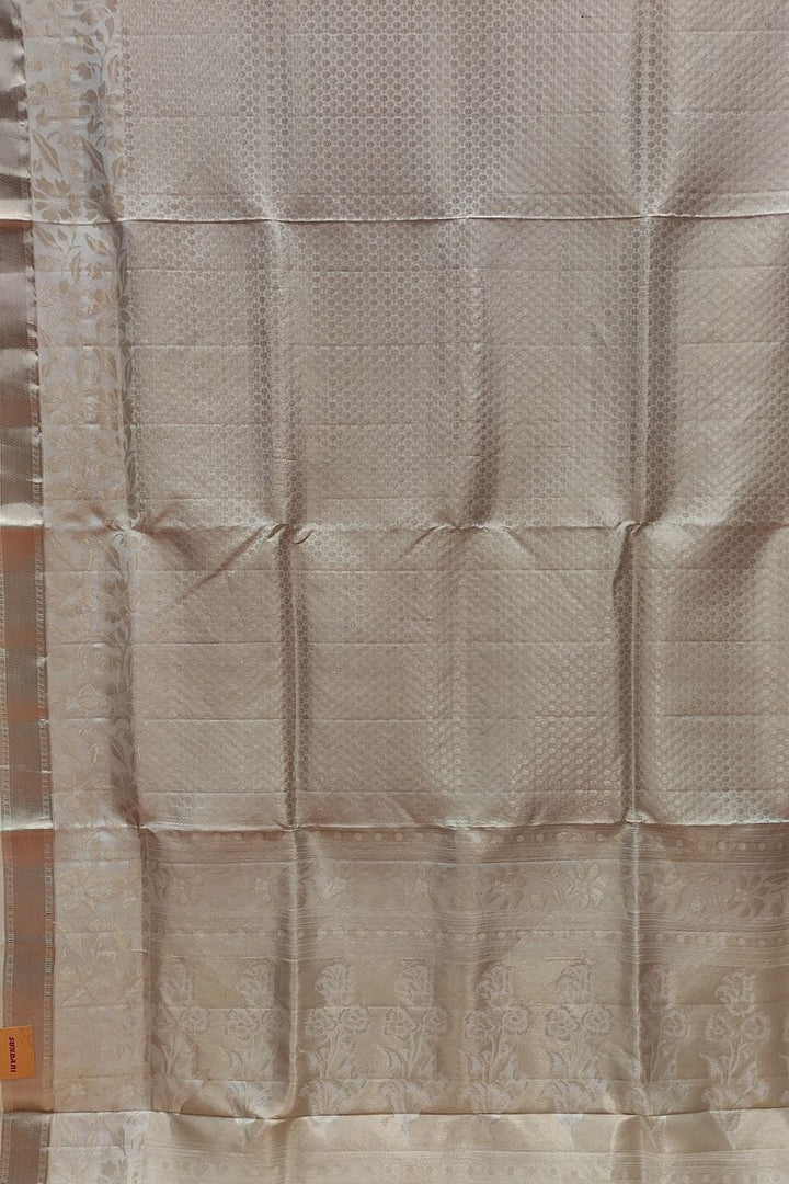 Uppada Silk Saree In Off-White Color